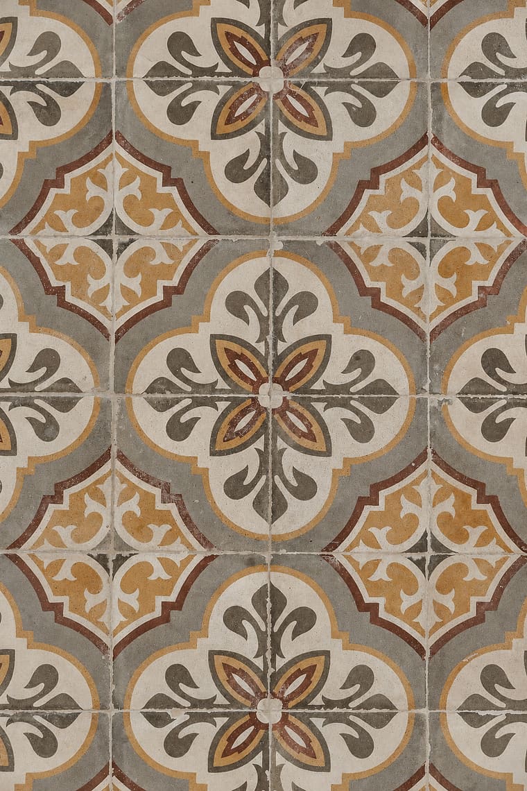 Trama delle cementine originali